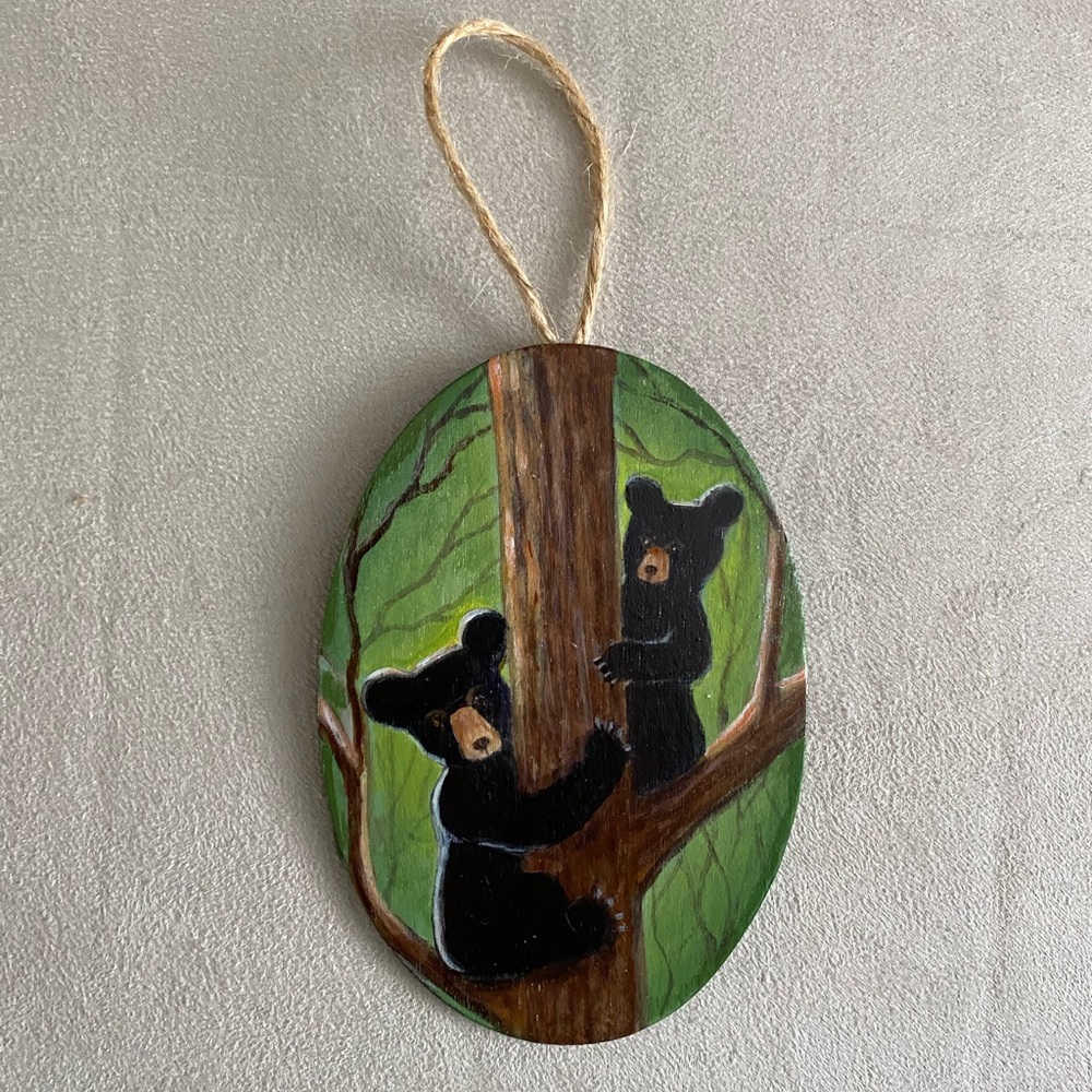 Hand Crafted Bear Tree ornament
